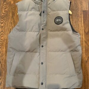 Canada Goose Black and Gray Puffer Vest